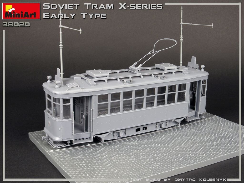 MiniArt 38020 SOVIET TRAM X-SERIES. EARLY TYPE 1/35 – immagine 4