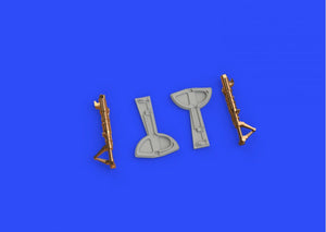 Eduard 648308 Bf 109F undercarriage legs BRONZE EDUARD 1/48 – zdjęcie 4