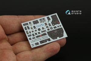 Quinta Studio QD32200 P-38L-5-LO Lightning 3D-Printed &amp;amp; coloured Interior on decal paper (Trumpeter/Hobbycraft) 1/32 – imagen 10