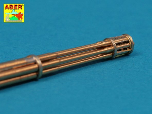 Aber A48 050 Set of barrels for 20 mm gun M61A1used in modern US Force aircrafts 1/48 – immagine 3