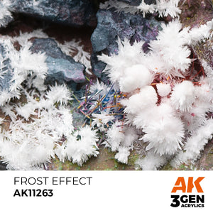 AK Interactive AK11263 FROST EFFECT – EFECTO ESCARCHA 17ml – zdjęcie 2
