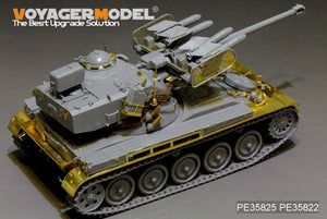 Voyager Model PE35825 Modern French AMX-13/75 w/SS-11 ATGM light tank basic (smoke discharger, Atenna base Include）For TAKOM 2038 1/35 – imagen 5
