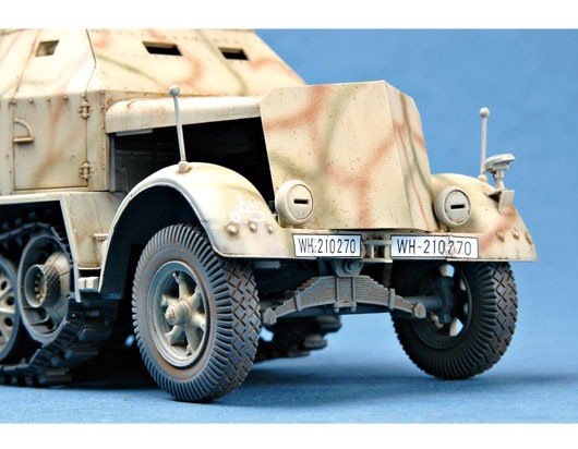 Trumpeter 01526 German Sd.Kfz.7/2 3.7cm Flak 37 auf Selbstfahrlafette Late 1/35 – Bild 4