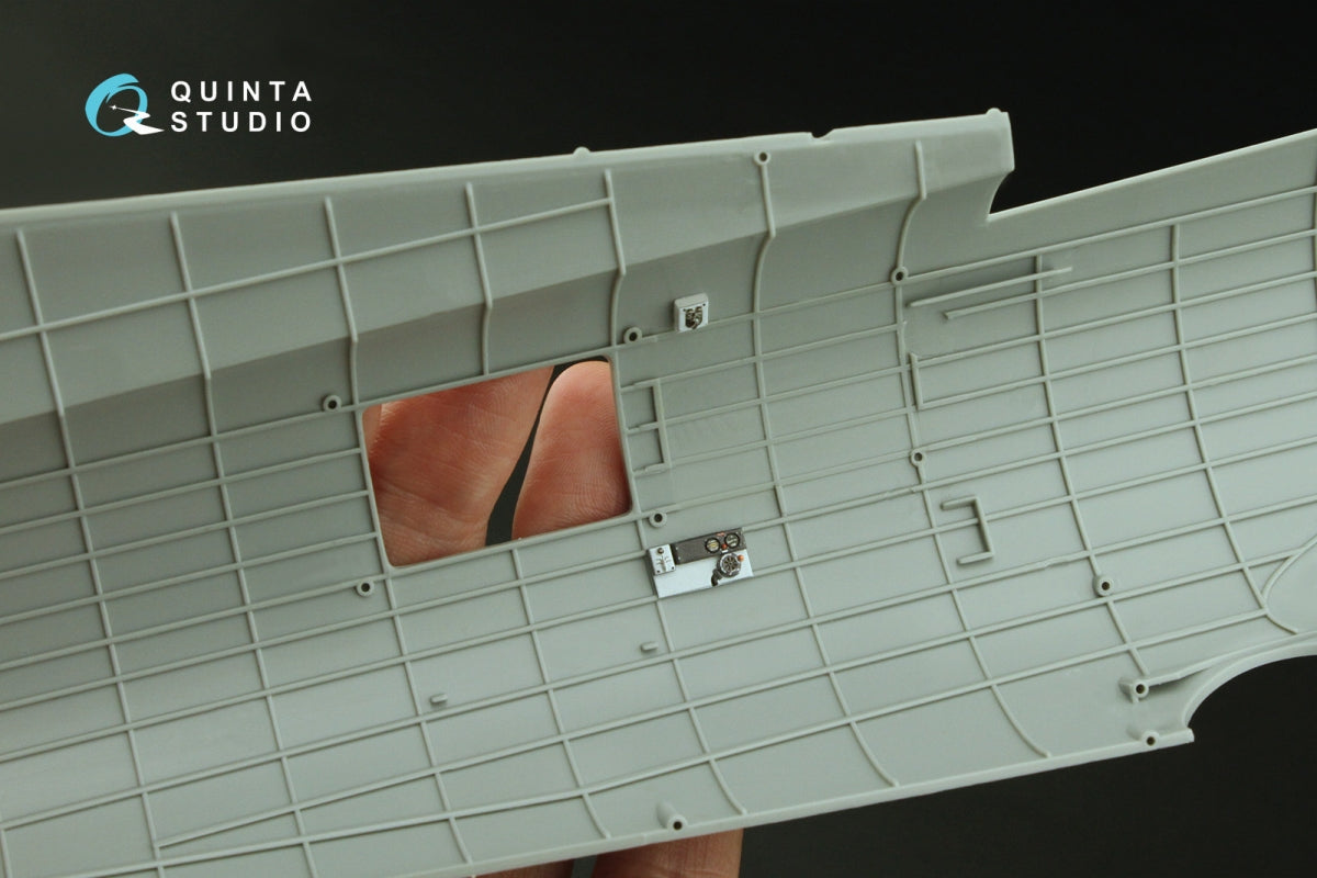 Quinta Studio QD32236 Boeing B-17E/F Navigator, bombardier, waist and tail gunners compartments. 3D-Printed coloured Interior (HK models) 1/32 – Bild 6
