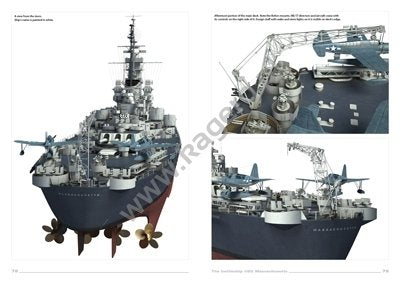 Kagero 16027 The Battleship USS Massachusetts EN – zdjęcie 6