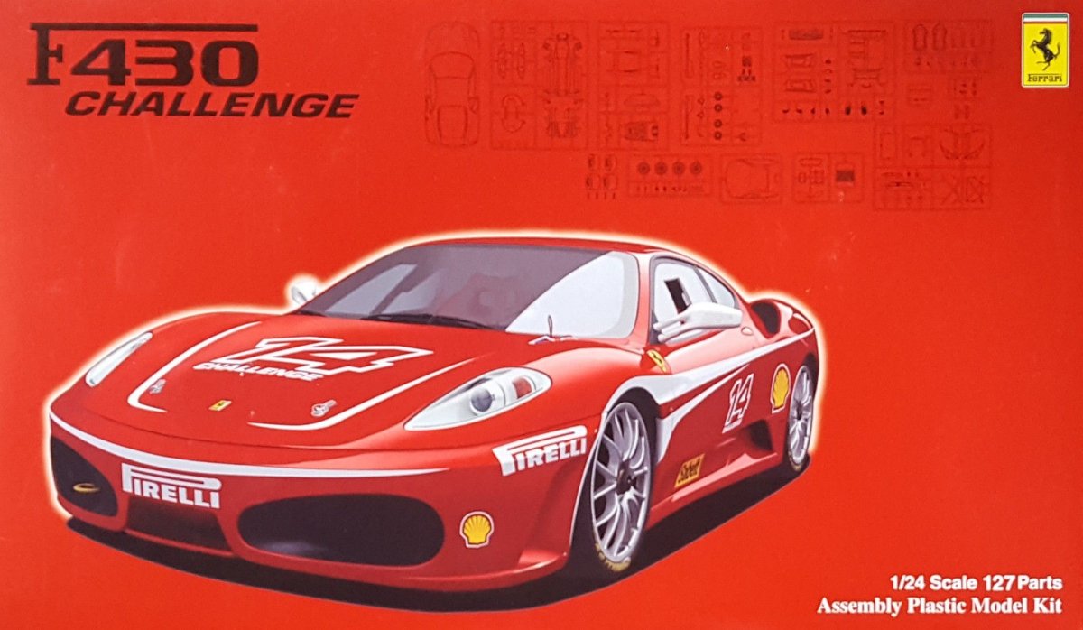Fujimi 126364 FERRARI F430 DÉFI 1/24