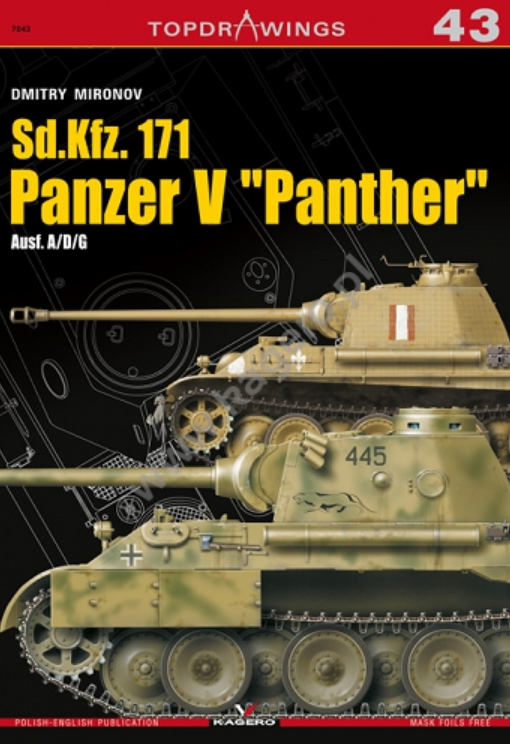 Kagero 7043 Sd.Kfz. 171 Panzer V "Panther" Ausf. A/D/G EN/PL