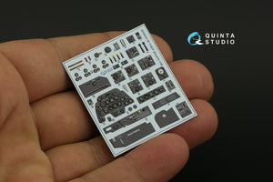Quinta Studio QD48301 Bf 110E/F 3D-Printed &amp;amp; coloured Interior on decal paper (Eduard) 1/48 – zdjęcie 10