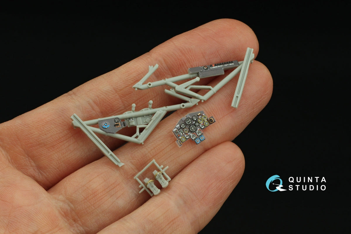Quinta Studio QD48529 Horten Ho 229 3D-Printed &amp;amp; coloured Interior on decal paper (Zoukei Mura SWS) 1/48 – zdjęcie 8