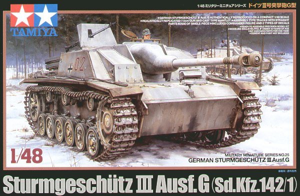 Tamiya 32525 STURMGESCHUTZ III Ausf.G 1/48