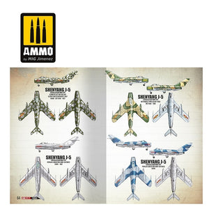 AMMO of Mig Jimenez 6084 MIG-17F / LIM-5 / SHENYANG J-5 - VISUAL MODELERS GUIDE (Multilingual - English, Spanish, German) – Bild 5