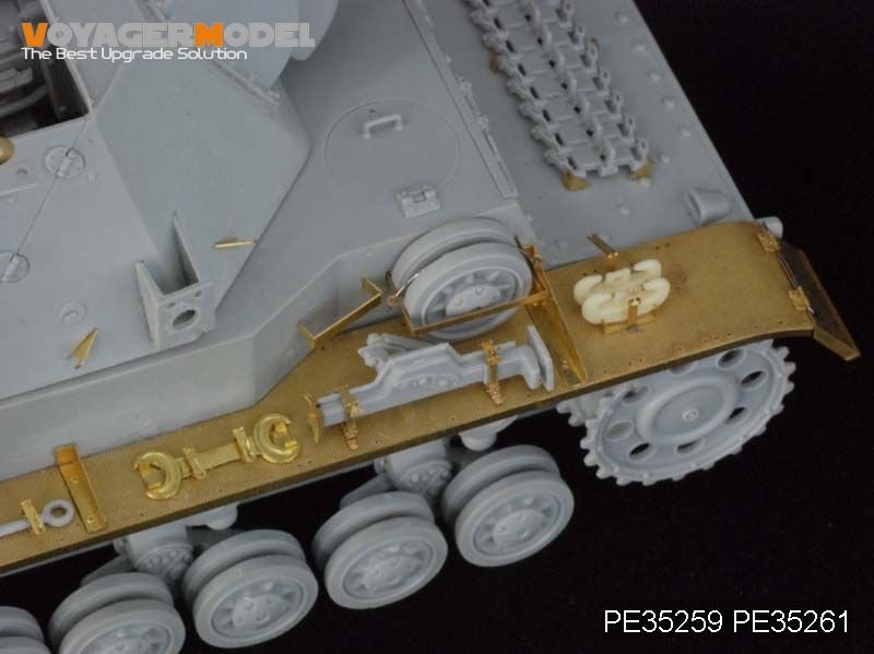 Voyager Model PE35259 WWII German Heuschrecke IVb &amp;quot;Grasshopper&amp;quot; for Trumpeter 00373 1/35 – immagine 2
