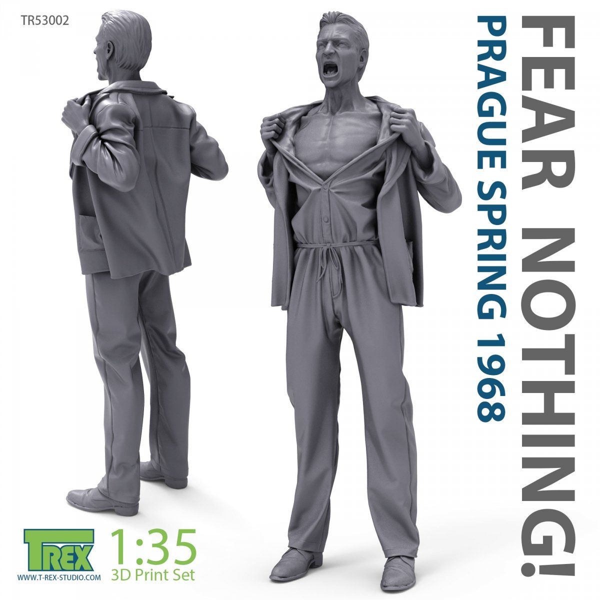 T-Rex Studio TR53002 L'homme qui ne craint rien (Prague, printemps 1968) 1/35