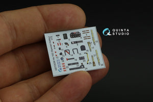Quinta Studio QD72036 He 162 3D-Printed &amp;amp; coloured Interior on decal paper (Special Hobby) 1/72 – Bild 9