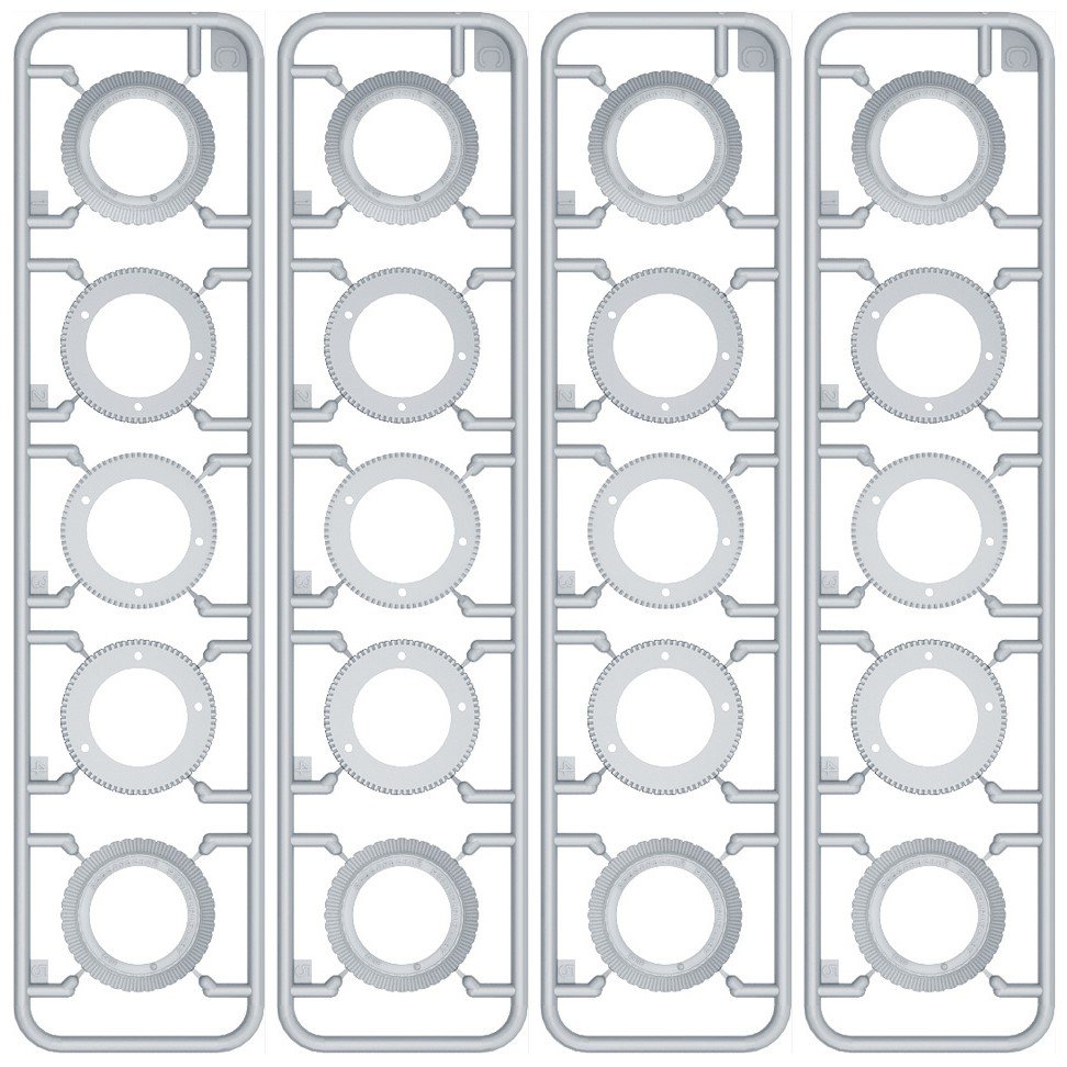 MiniArt 35196 ZIS-5 FAMILY WHEELS SET 1/35 – imagen 4
