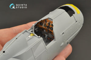 Intérieur imprimé en 3D et coloré sur papier décalcomanie (ICM) Quinta Studio QD32134 Gloster Gladiator Mk I 1/32 – image 10