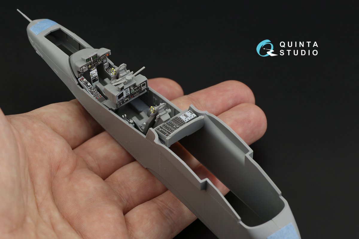 Quinta Studio QD48252 OV-10D Bronco 3D-Printed &amp;amp; coloured Interior on decal paper (ICM) 1/48 – zdjęcie 6