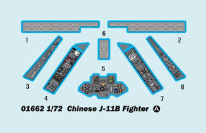 Trumpeter 01662 Chinese J-11B 1/72 – zdjęcie 6