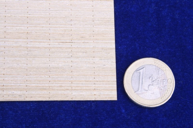 MK1 Design MD-00001 WOODEN DECK SHEET A 0.5mm Recommand 1/700 – imagen 2