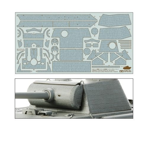 Tamiya 12646 Zimmerit Coating Sheet for Panther Ausf. G Early Production 1/35