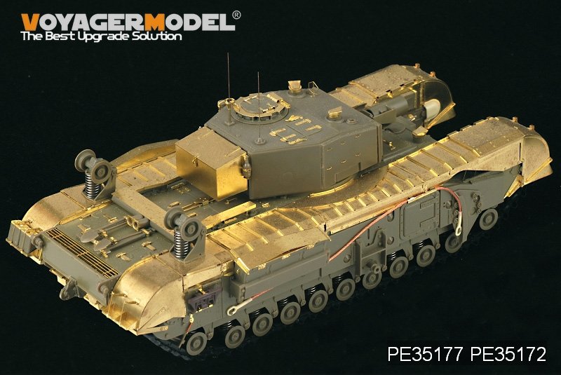 Voyager Model PE35177 WWII British Churchill Mk.III AVRE for AFV CLUB 35167 1/35 – immagine 4