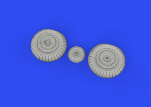 Eduard 648821 Yak-9D wheels ZVEZDA 1/48 – immagine 3