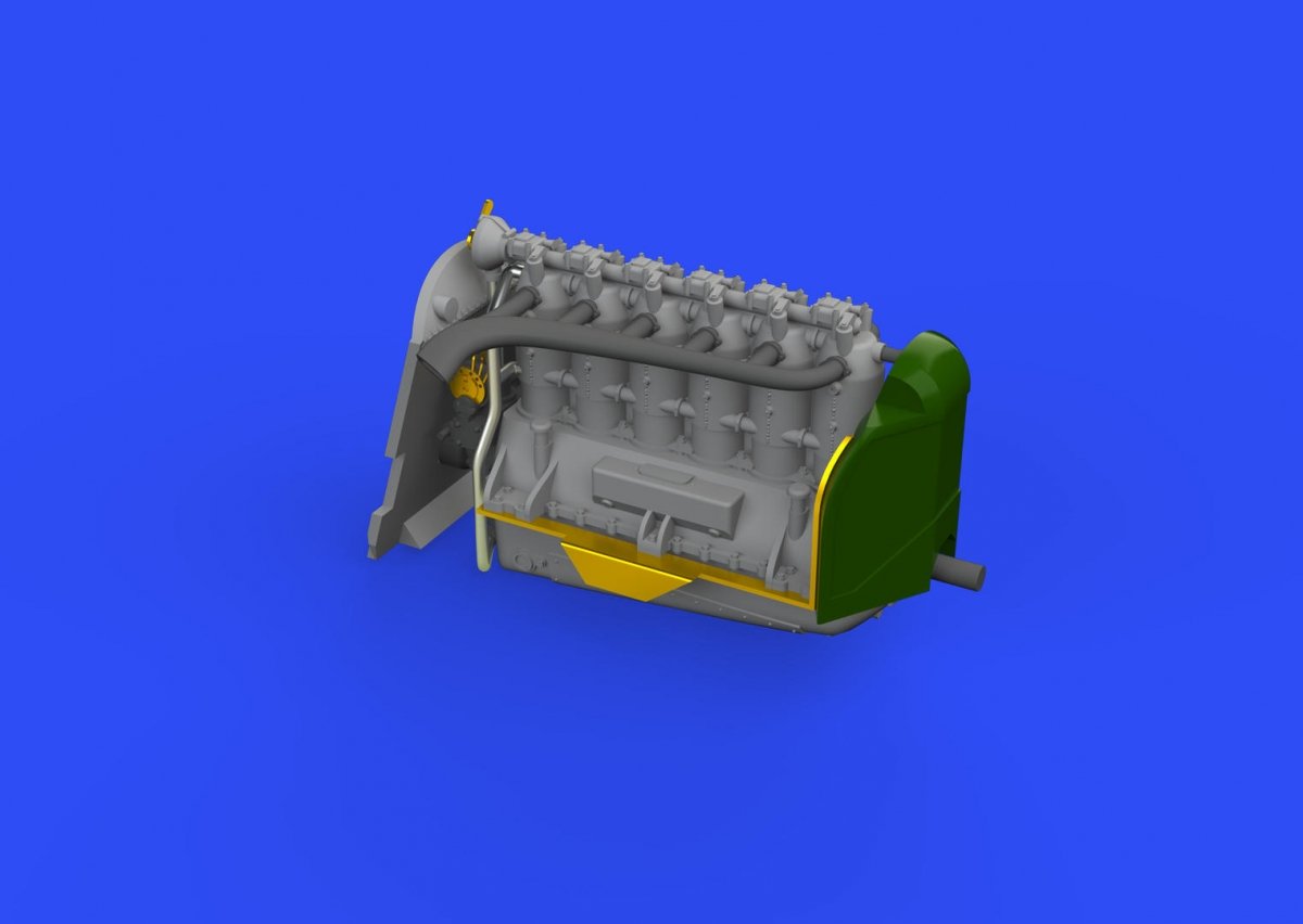 Eduard 672224 Fokker D. VIIF engine/ BMW IIIa 1/72 EDUARD – imagen 2