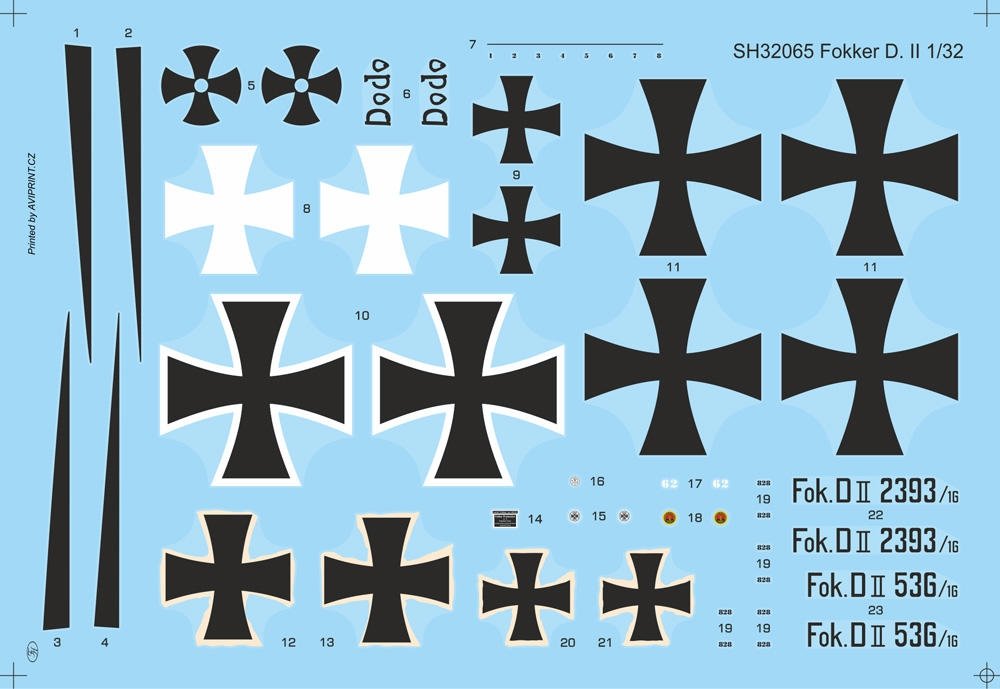 Special Hobby 32065 Fokker D. II Black &amp;amp; White Tail 1/32 – zdjęcie 4