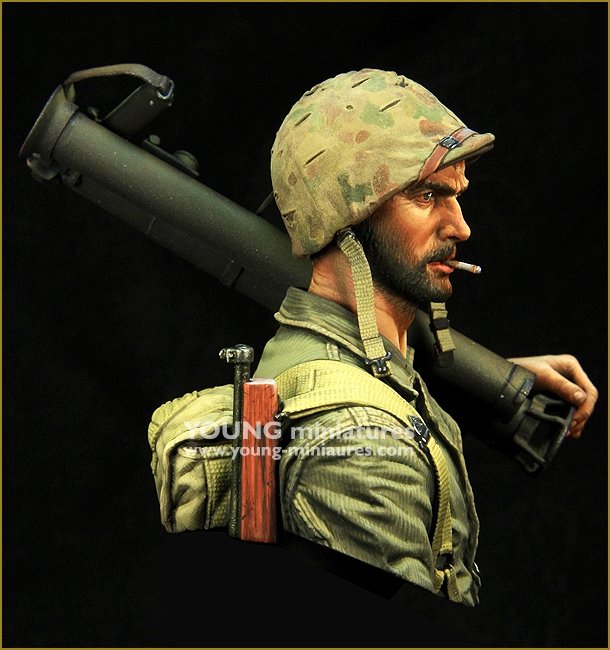 Young Miniatures YM1880 USMC PACIFIC WWII 1/10 – imagen 7