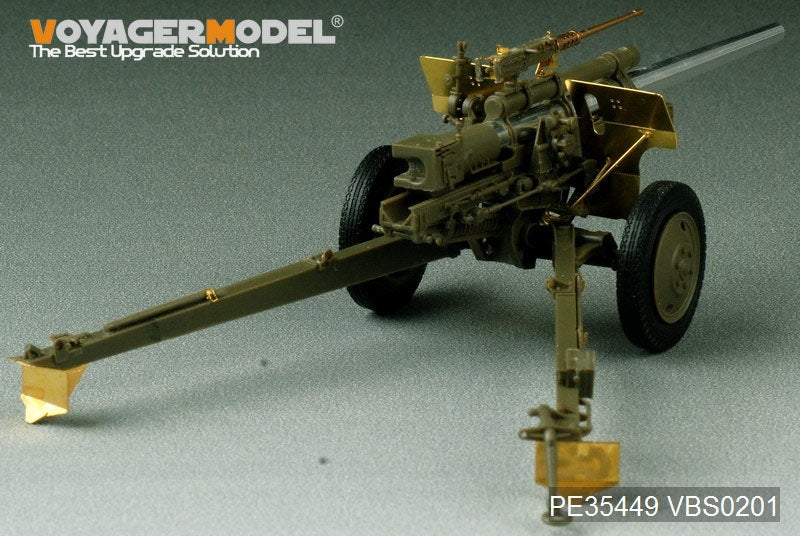 Voyager Model PE35449 WWII US 3inch M5 ATG/w M1 or 105mm Howitzer M2A1Carriage 2in1 For AFV CLUB 35S64 and 35160 1/35 – imagen 5