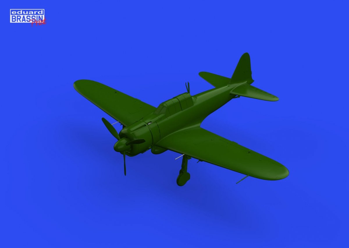 Eduard 648788 A6M3 cannon barrels &amp;amp; cockpit guns PRINT EDUARD 1/48 – immagine 4