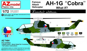AZmodel AZ7484 Attack Helicopter AH-1G Late &amp;quot;Cobra&amp;quot; What if? 1/72