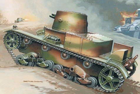 Mirage Hobby 72604 VICKERS E Mk B tank 1/72