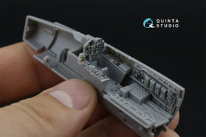 Quinta Studio QD72186 F-15C Early/J Early 3D-Printed &amp;amp; coloured Interior on decal paper (Fine Molds) 1/72 – zdjęcie 10
