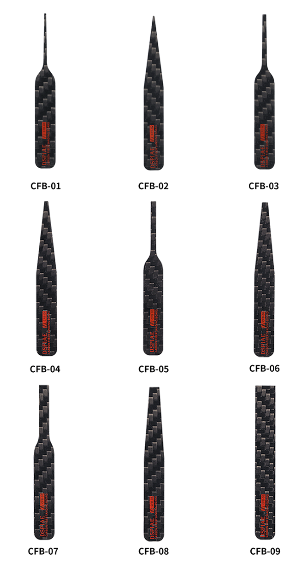 DSPIAE CFB-S01 Carbon Fiber Polishing Plate set – Bild 3