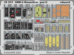 Eduard BIG4808 SBD-3 1/48 HASEGAWA – zdjęcie 4