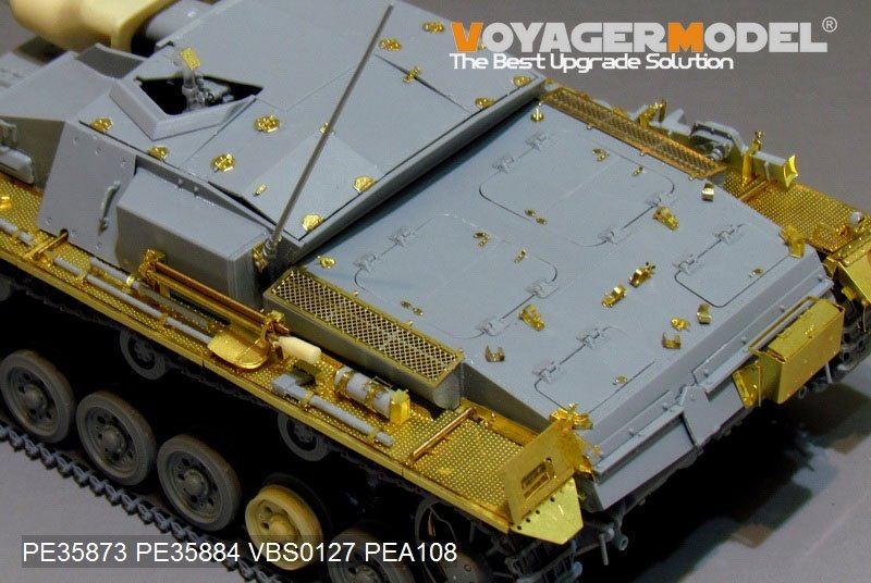 Voyager modèle PE35873 WWII allemand StuG.III Ausf.C/D Basic pour DRAGON 1/35 – image 4
