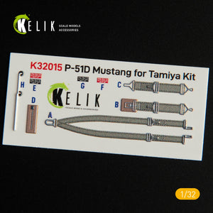 KELIK K32015 P-51D MUSTANG - INTERIOR 3D DECAL FOR TAMIYA KIT 1/32 – zdjęcie 3