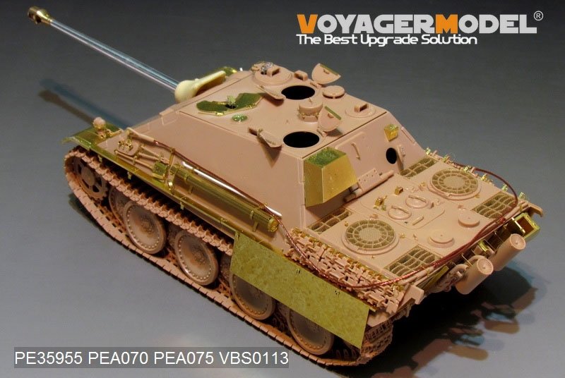 Voyager Model PE35955 WWII Jagdpanther G1 Version For MENG TS-039 1/35 – immagine 11