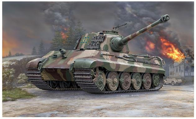 Revell 03249 TigerII Ausf.B (Henschel Turret) 1/35