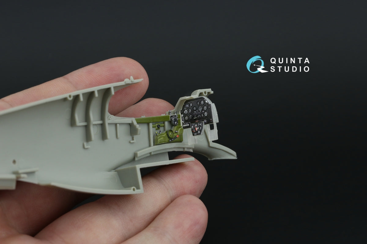 Quinta Studio QD48473 P-51A 3D-Printed coloured Interior on decal paper (Accurate Miniatures/Academy) 1/48 – immagine 8
