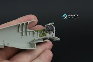 Quinta Studio QD48473 P-51A 3D-Printed coloured Interior on decal paper (Accurate Miniatures/Academy) 1/48 – immagine 8