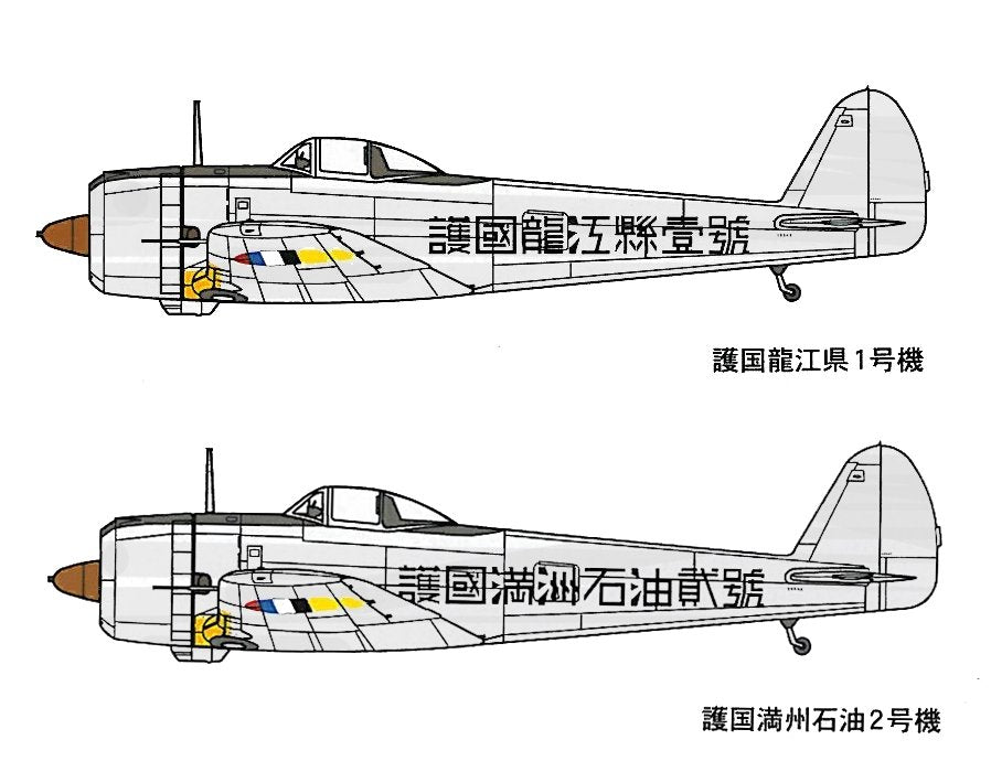 Fine Molds FB9 Nakaima Ki-43-II Type 1 Hayabusa/Oscar Manchoukuo Air Force 1/48 – imagen 3