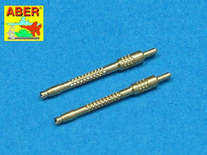 Aber A48 006 Set of 2 barrels for German 13mm aircraft machine guns MG 131 (middle type) 1/48 – immagine 6