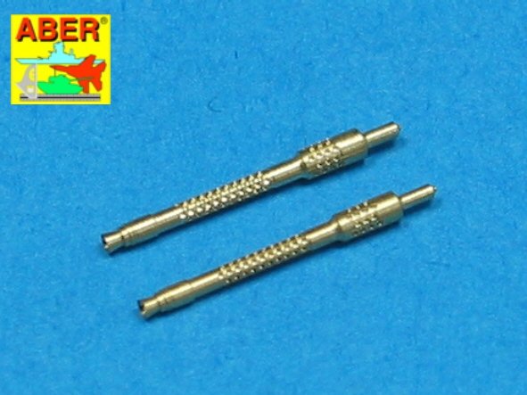 Aber A48 006 Set of 2 barrels for German 13mm aircraft machine guns MG 131 (middle type) 1/48 – immagine 6