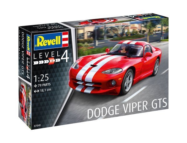 Maquette Revell 07040 Dodge Viper GTS au 1/25