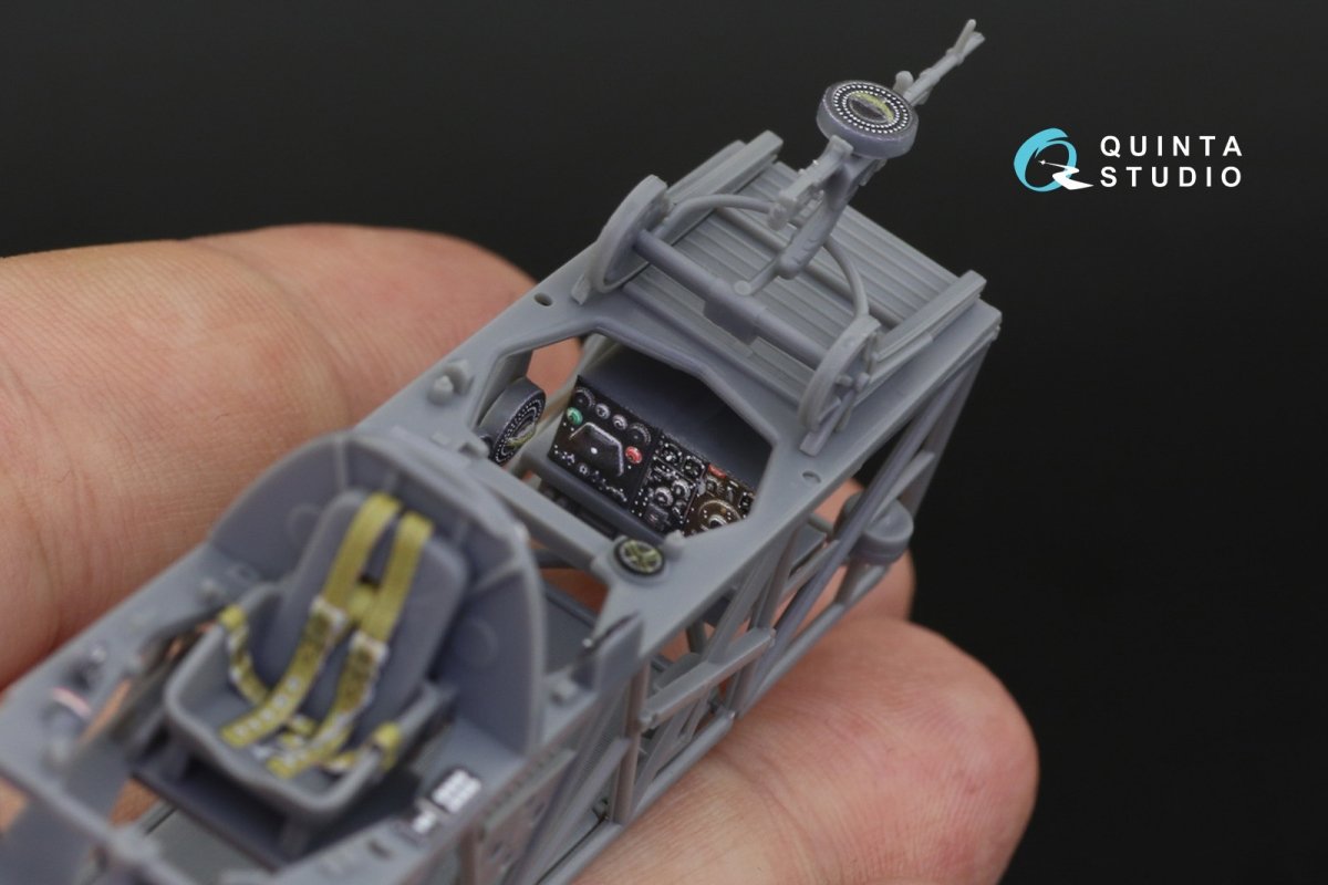 Quinta Studio QD48256 Swordfish Mk.II 3D-Printed &amp;amp; coloured Interior on decal paper ( Tamiya ) 1/48 – Bild 7