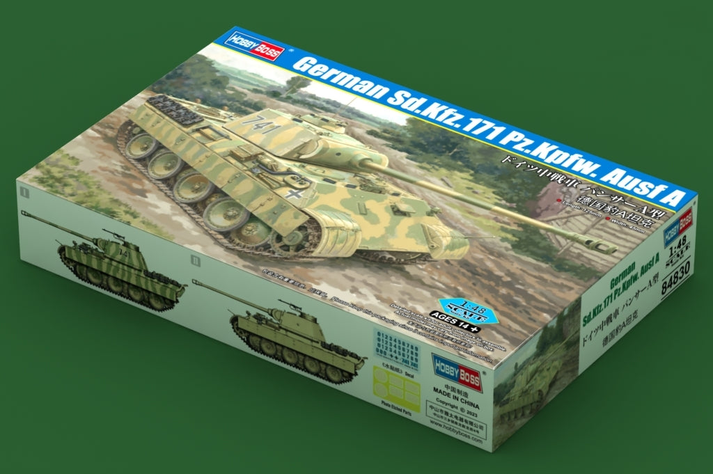 Hobby Boss 84830 German Sd.Kfz.171 Pz.Kpfw.Ausf A 1/48 – immagine 2