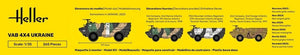 Heller 57130 VAB 4X4 Ukraine - Starter Kit 1/35 – immagine 5
