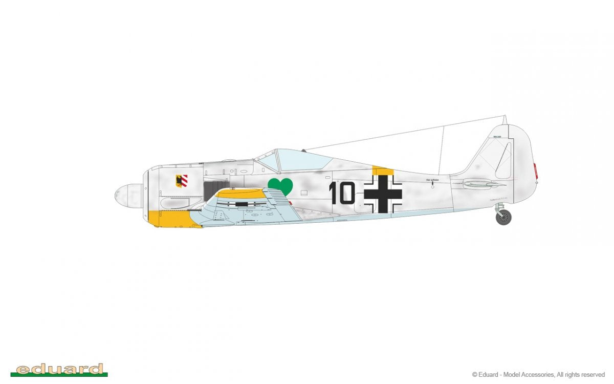 Eduard 84117 Fw 190A-4 w/ engine flaps &amp;amp; 2-gun wings 1/48 – Bild 14
